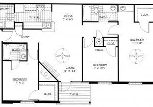 3 Bedroom Home Plans Designs Three Bedroom Building Plan Homes Floor Plans