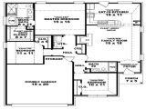 3 Bedroom Homes Floor Plans with Garage 3 Bedroom Double Garage House Plans