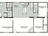 3 Bedroom Manufactured Homes Floor Plans 3 Bedroom Floor Plan C 8206 Hawks Homes Manufactured