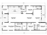 3 Bedroom Mobile Home Floor Plans Casita Iii Tdx4746c Home Floor Plan 4 Bedrooms 3 Baths
