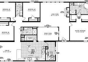 3 Bedroom Modular Home Floor Plans Four Bedroom Mobile Homes L 4 Bedroom Floor Plans