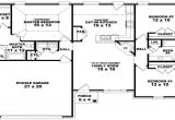 3 Bedroom Ranch Home Plans 3 Bedroom Ranch Floor Plans 3 Bedroom One Story House