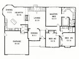 3 Bedroom Ranch Home Plans 3 Bedroom Ranch House Floor Plans Archives New Home