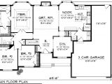 3 Bedroom Ranch Home Plans Plan Ranch Floor Plans House House Plans 85851