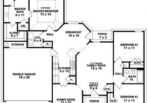3 Story Home Plans 3 Bedroom 2 Bath 1 Story House Plans Beautiful House Plans