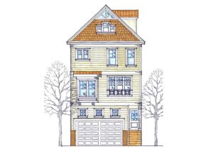 3 Story House Plans Small Lot Narrow One Bedroom House Plans 3 Story Narrow Lot House