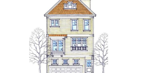 3 Story House Plans Small Lot Narrow One Bedroom House Plans 3 Story Narrow Lot House