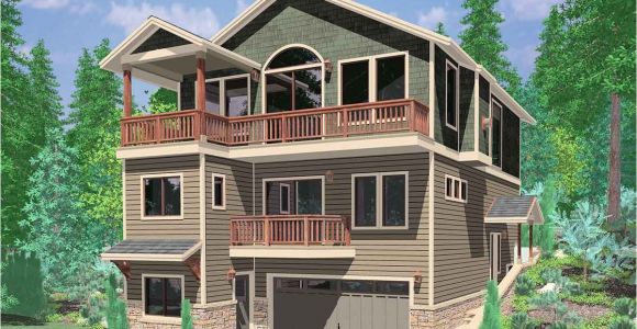 3 Story Lake House Plans Narrow Lot House Plans Building Small Houses for Small Lots