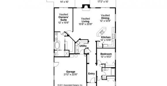 30 Feet Wide House Plans Craftsman House Plans Russellville 30 724 associated