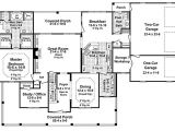 3000 Sq Ft 1 1/2 Story House Plans Country Style House Plan 4 Beds 3 50 Baths 3000 Sq Ft