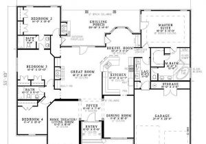 3000 Sq Ft 1 1/2 Story House Plans European Style House Plan 4 Beds 3 Baths 2525 Sq Ft Plan