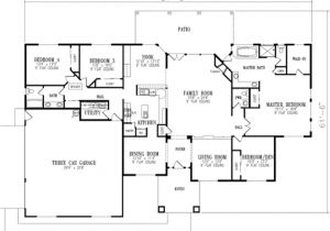3000 Sq Ft 1 1/2 Story House Plans Mediterranean Style House Plan 4 Beds 2 5 Baths 3000 Sq
