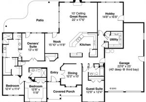 3000 Sq Ft 1 1/2 Story House Plans Ranch Style House Plan 4 Beds 3 00 Baths 3000 Sq Ft Plan