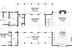3000 Sq Ft House Plans 1 Story Beach Style House Plan 4 Beds 4 5 Baths 3000 Sq Ft Plan