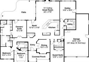 3000 Sq Ft House Plans 1 Story Ranch Style House Plans 3000 Square Foot Home 1 Story