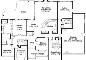 3000 Square Foot Home Plans Ranch Style House Plan 4 Beds 3 00 Baths 3000 Sq Ft Plan