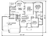 3000 Square Foot Home Plans Traditional Style House Plan 4 Beds 2 5 Baths 3000 Sq Ft