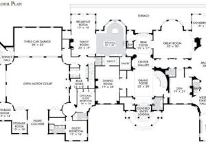30000 Square Foot House Plans First Floor Plan Of 1 Frick Drive 30 000 Square Feet
