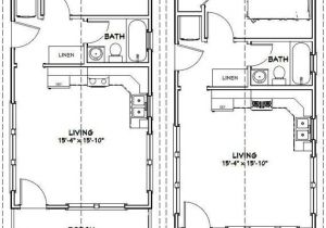 32 X Home Plans 16×32 House Plans 185 Best Tiny House Floor Plans Images
