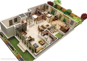 3d Home Architect Plan 31 Awesome Villa Floor Plan 3d Images Plan Pinterest
