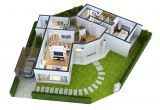 3d Home Architect Plan Impressive Floor Plans In 3d Home Design