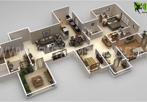 3d Home Plan Creator 3d Floor Plan 25 More 3 Bedroom 3d Floor Plans 2d Floor