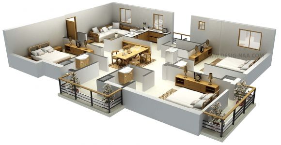 3d Home Plan Design Impressive Floor Plans In 3d Home Design