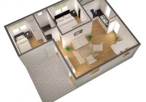 3d Small Home Plan Ideas 3d Floor Plans 3d Floor Plan isometric Small Home Plan