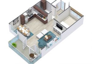 3d Small Home Plan Ideas 3d Floor Plans Roomsketcher 3d Small Home Plan Ideas 3d Floor Plans Roomsketcher