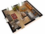 3d Small Home Plan Ideas Multi Story House Plans 3d 3d Floor Plan Design Modern