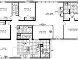 4 5 Bedroom Mobile Home Floor Plans 2 Manufactured Homes Floor Plans Jacobsen Homes