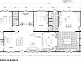 4 5 Bedroom Mobile Home Floor Plans 4 Bedroom Floor Plan B 6594 Hawks Homes Manufactured