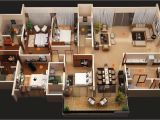 4 Bdrm House Plans 4 Bedroom Apartment House Plans