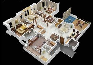4 Bdrm House Plans 50 Four 4 Bedroom Apartment House Plans Architecture