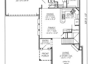 4 Bedroom 2 Bath 2 Car Garage House Plans 2530 0406 Square Feet 4 Bedroom 2 Story House Plan