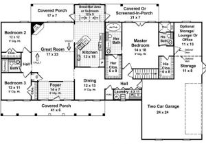 4 Bedroom 2 Bath 2 Car Garage House Plans the All American 5878 3 Bedrooms and 3 5 Baths the