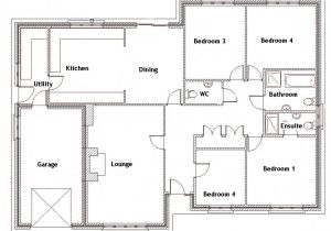 4 Bedroom Home Floor Plans 4 Bedroom House with Pool 4 Bedroom House Floor Plans