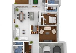 4 Bedroom Home Plan 4 Bedroom Apartment House Plans