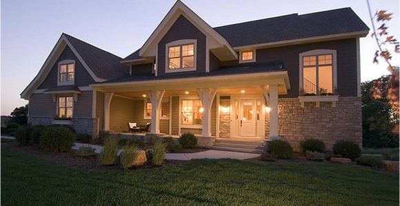 4 Bedroom House Plans with Front Porch Craftsman Style House Plan 4 Beds 3 5 Baths 2909 Sq Ft