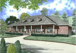 4 Bedroom House Plans with Front Porch southern Style House Plans 2804 Square Foot Home 1