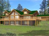 4 Bedroom Log Home Plans Log Homeplans Log Home Design Ghd 1068 15638