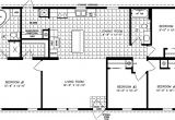 4 Bedroom Mobile Home Plans 1200 to 1399 Sq Ft Manufactured Home Floor Plans
