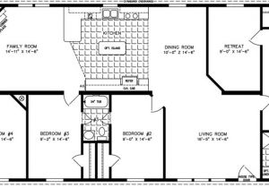 4 Bedroom Mobile Home Plans Beautiful 4 Bedroom Mobile Home Floor Plans New Home