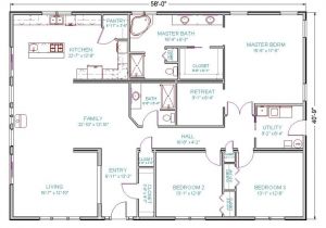 4 Bedroom Ranch Home Plans 4 Bedroom 3 Bath Ranch House Plans 2018 House Plans and