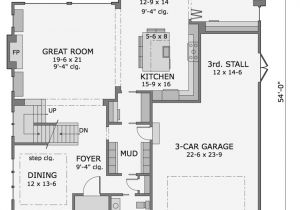 4 Car Tandem Garage House Plans House Plans with 4 Car Tandem Garage
