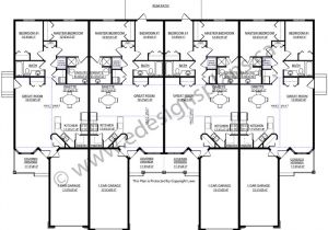 4 Plex Home Plans 4 Plex Plan 2011583 Edesignsplans Ca