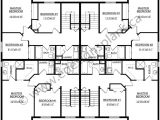 4 Plex Home Plans 4 Plex Plan 2011599 Edesignsplans Ca
