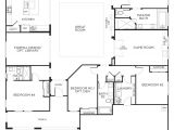4 Story Home Plans Four Bedroomed Single Storey House Plan Single Story Floor
