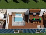 40 Ft Container House Plans Sch2 2 X 40ft Single Bedroom Container Home Eco Home