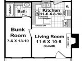 400 Sq Ft Home Plans Cottage Style House Plan 1 Beds 1 00 Baths 400 Sq Ft